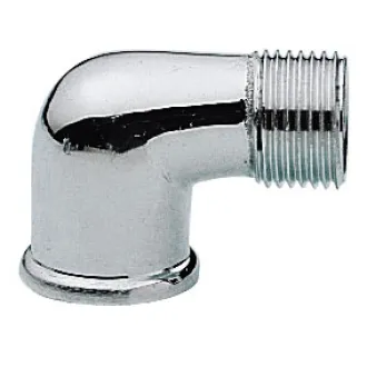 Коляно-нипел Remer хромирано за водопровод 3/4, 90 °, 451 Коляно-нипел Remer хромирано за водопровод 3/4, 90 °, 451