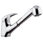 Стоящ смесител за кухня с изтеглящ се душ Venus