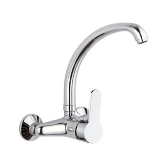 Смесител за кухня WINNER стенен с висок чучур