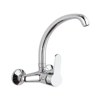 Смесител за кухня WINNER стенен с висок чучур