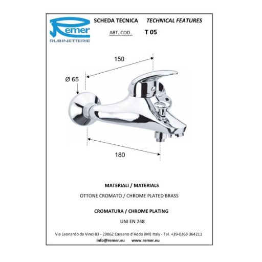 В Смесители за вана и душ ще намерите Смесител душ батерия VENUS с аксесоари модел Смесител душ батерия Venus Смесител душ батерия VENUS с аксесоари (Смесител душ батерия Venus) на цени от 159.99 лв. само в dklux.com