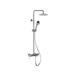 Смесител с душ колона, чучур и подвижен душ WINNER